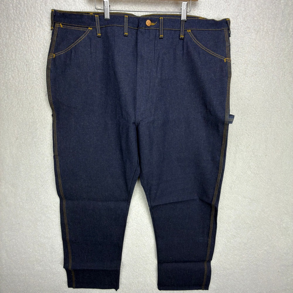 Vintage Big Ben Dungarees Mens 46x32 Blue Denim Carpenter Jeans USA NWOT NOS